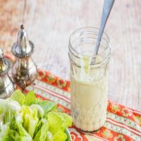 Creamy Greek Yogurt Maple Dijon Salad Dressing_image