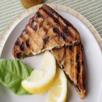 Grilled Goat Cheese Sandwiches With Fig and Honey image