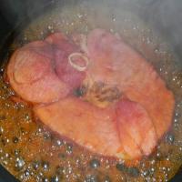 Ham Steak with Cider Glaze image