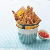 Baked Zucchini Fries with Tomato Coulis Dipping Sauce_image