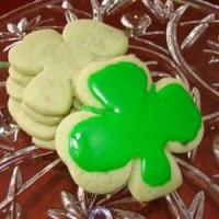 Irish Shamrock Cookies image