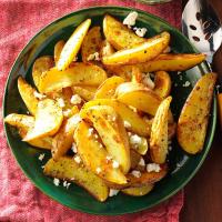 Roasted Greek Potatoes with Feta Cheese_image