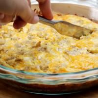 Cheesy Hash Brown Quiche Recipe by Tasty image