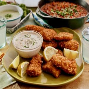 Corn Cereal Crusted Fried Fish image