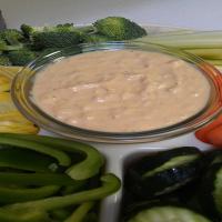 A Touch of Curry Vegetable Dip_image