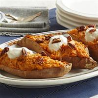 Twice-Baked Sweet Potatoes from VOSKOS®_image