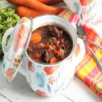 Hearty Herb and Cabernet Beef Stew image