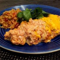 Baked Chicken with Salsa and Sour Cream_image