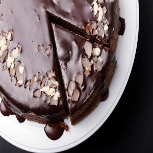 Espresso Chocolate Cake with Ganache Frosting_image