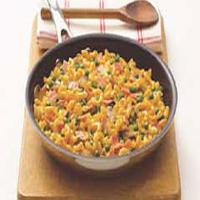 Ham and Cheese Noodle Skillet image