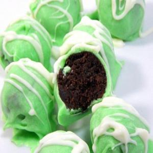 Girl Scout NO BAKE Thin Mint Truffles - EASY PEASY!_image