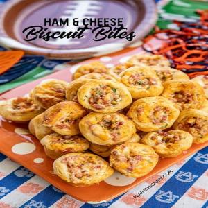Ham & Cheese Biscuit Bites - Plain Chicken_image