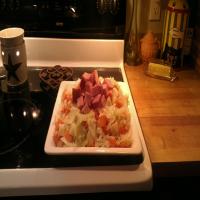 traditional Irish Ham and Cabbage Dinner_image