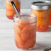 Canned Nectarines in Honey Syrup image