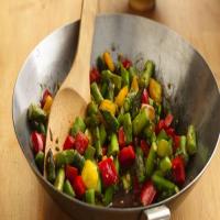Asparagus-Pepper Stir-Fry image