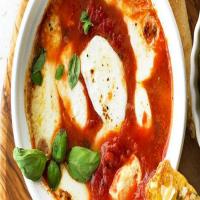 Baked Mozzarella and Tomato-Basil Antipasti_image