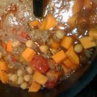 Moroccan Lamb, Lentil, and Chickpea Soup image