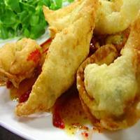 Chicken and Goat Cheese Wontons_image