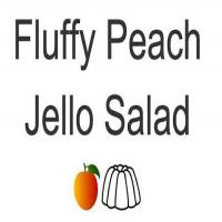 Fluffy Peach Jello Salad image