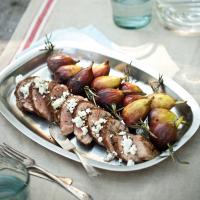 Grilled Pork Tenderloin with Fresh Fig Skewers image