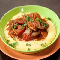 Spanish Chicken Stew with Manchego Polenta_image