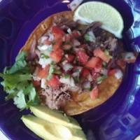 Delicious Beef Tongue Tacos image
