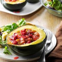 Acorn Squash with Cranberry Stuffing_image
