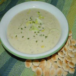 Pam's Potato and Leek Soup image
