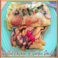 Grilled Chicken & Garden Omelet_image