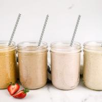 Four Overnight Oatmeal Smoothies_image