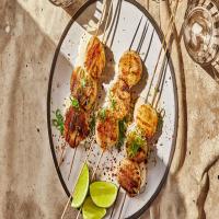 Grilled Scallops with Nori, Ginger, and Lime image