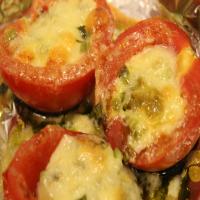 Baked Pesto Tomatoes_image