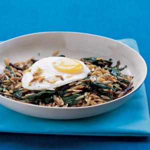 Orzo and Spinach Hash_image