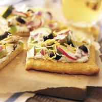 Cold Vegetable Pizza image
