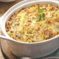 Chicken Tetrazzini with cheddar and pimentos_image