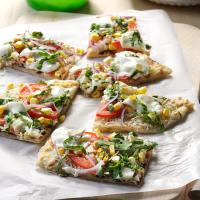 Grilled Garden Pizza image