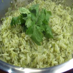 Green Coriander Rice image