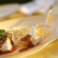 Wine-Poached Chicken with Charmoula image