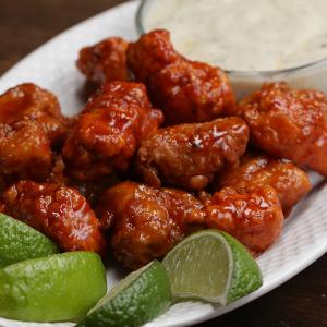 Honey Lime Sriracha Chicken Poppers Recipe by Tasty_image