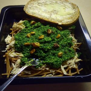 Chicken with Kale & Spinach Pesto with Toasted Walnuts_image