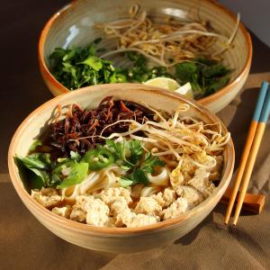 Vegetarian Pho (Vietnamese Noodle Soup)_image
