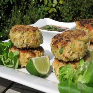 Russell's Thai Style Crab and Prawn Cakes image