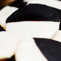 Mini Black And White Cookies Recipe by Tasty image