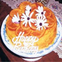 Orange & Almond Cake With Glace Oranges & Syrup image