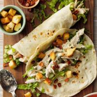 Slow-Cooked Chicken Caesar Wraps_image