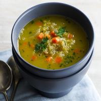 Red lentil & carrot soup image
