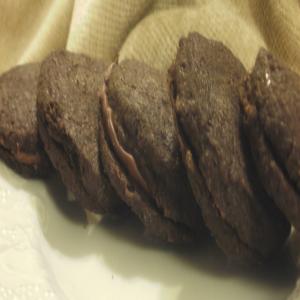 Mocha Shortbread With Nutella image