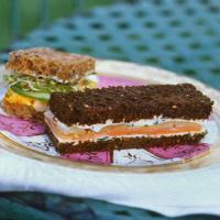 Smoked Salmon and Endive Tea Sandwiches image