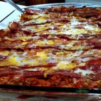 ~ Cheesy Bacon Lovers Lasagna ~ The Bomb!_image