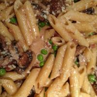 Creamy Mushroom Pasta with Proscuitto Recipe - (4.5/5) image